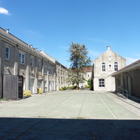 inner courtyard