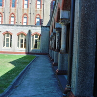 courtyard transition